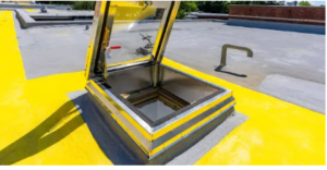 secure roof access hatches